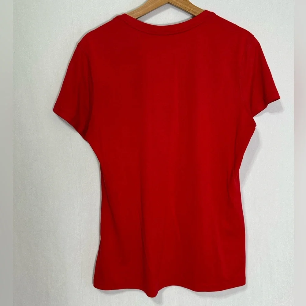 Nike Seattle University Redhawks Dri-FIT Red Short Sleeve T-Shirt Womens Large‎
